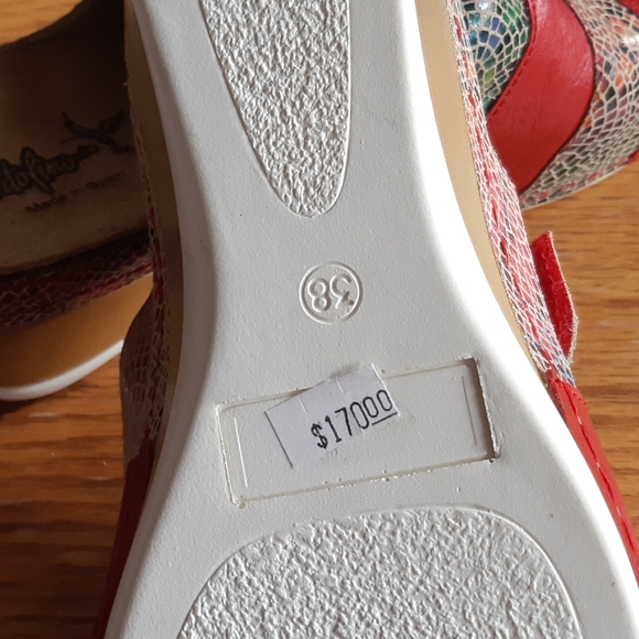 Portofino shoes..leather..made in Italy..size 38 - Picture 3 of 4